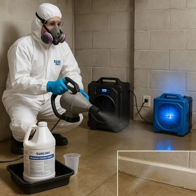 Sanitization and Odor Removal process in Constantine, MI