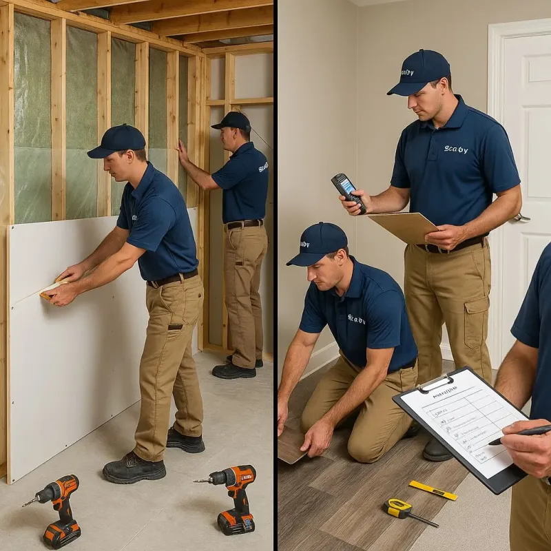 Repairs and Reconstruction process in Constantine, MI