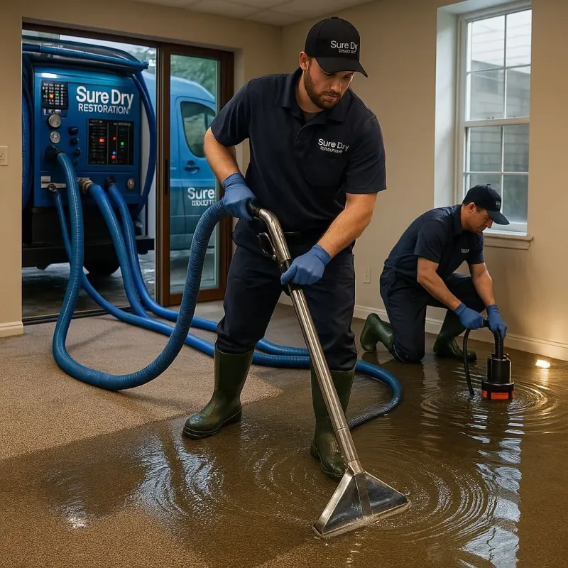 Water Extraction and Removal process in Constantine, MI